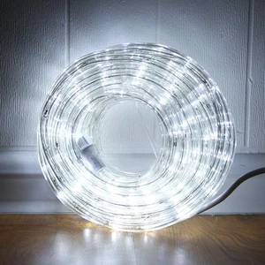 33ft LED Rope Lights,110V 2 Wire Connectable Christmas Rope Lights Outdoor,24... - Picture 1 of 9