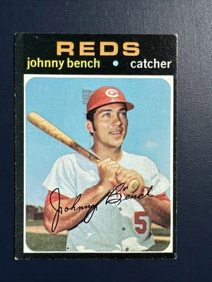 Topps 1971 - Johnny Bench #250 Foto 1 de 2