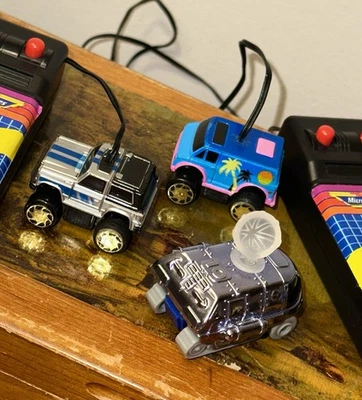 Galoob Micro Machines Lot: Remote Control '52 Chevy + Beach Van & Polar Explorer - Image 1 of 4