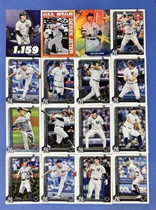 NEW YOYK YANKEES 2025 Topps Series Two 16-Card BUNDLE (please read Description) - Bild 1 von 2