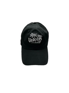 Women’s Volcolm Black W/ White Design Hat. Adjustable One Size Fits Most - Picture 1 of 5