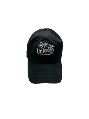 Women’s Volcolm Black W/ White Design Hat. Adjustable One Size Fits Most - Image 1 of 4