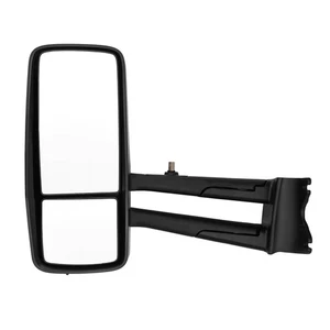 LH Door Mirror – Chrome, Heated, Electric with Bracket – Fits Kenworth T680 - Bild 1 von 13