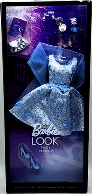 Conjunto Party Perfect 2012 The Barbie Look Collection etiqueta negra en caja original Foto 1 de 4