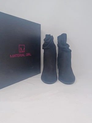 Material Girl Mujer Negro Medio Pantorrilla Botas Slouchy 9.5 M Foto 1 de 4
