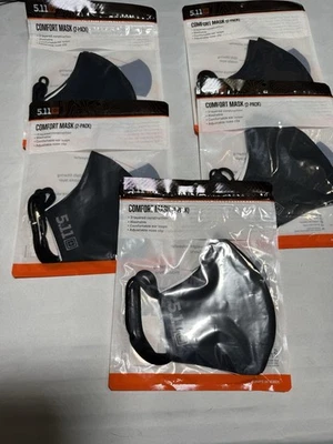 5.11 Tactical Comfort Mask - Alert Blue / 2 Pack - Medium - Image 1 of 2