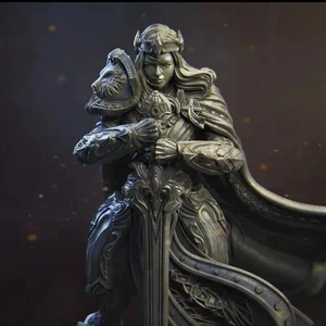 Kit Modelo Figura Resina 1/24 Caballeros Templarios Miniatura Diorama Estatua - Imagen 1 de 3