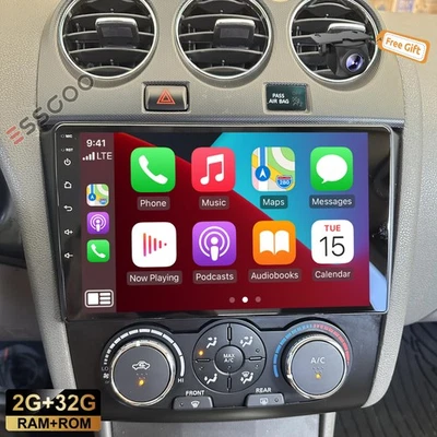 Unidad principal CarPlay para Nissan Altima 2008-2012 radio de coche estéreo GPS con cámara Foto 1 de 4