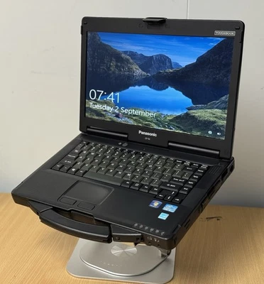 Panasonic toughbook CF-53 MK4 core i5 2.0GHz 16GB 500GB  touchscreen Win 10Pr - Image 1 of 4