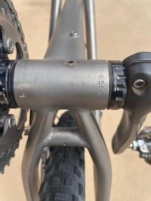 Legendary Ibis Bow-Ti 尺寸 L. 最具标志性的钛 MTB 之一。  — 第 1/4 张图片