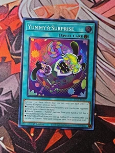 Yummy Surprise JUSH-EN025 Justice Hunters Super Rare 1st Edition NM  - Picture 1 of 2