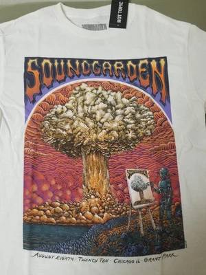 New Soundgarden Chicago Tree Music T-Shirt. - Image 1 of 4