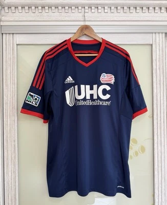 New England Revolution 2014-2015 Home Soccer Jersey Football Kit Shirt Size XL - Image 1 of 4