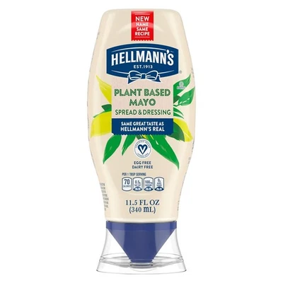 Hellmann's Vegan Dressing and Spread Vegan 1 Ct for a Rich, Plant Based, 11.5 oz - Image 1 of 4