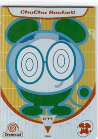 2025 Sega Dreamcast Trading Card Limited Run Games Foil ChuChu Rocket #074