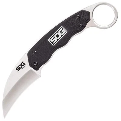 Cuchillos especiales SOG SOG-GB1001-CP supervivencia Karambito gambito curvado Full Tang Foto 1 de 4