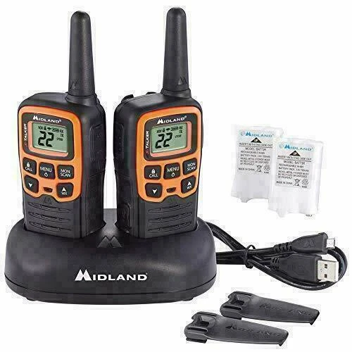 Midland X-talker T51VP3 28 Mile Range Two Way Radios - Image 1 of 1