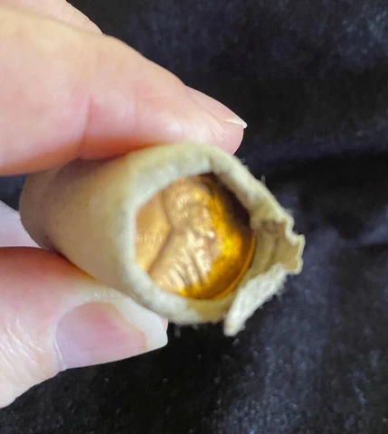 "Original Half-Roll" 1953-D Lincoln Wheat Cents Cover