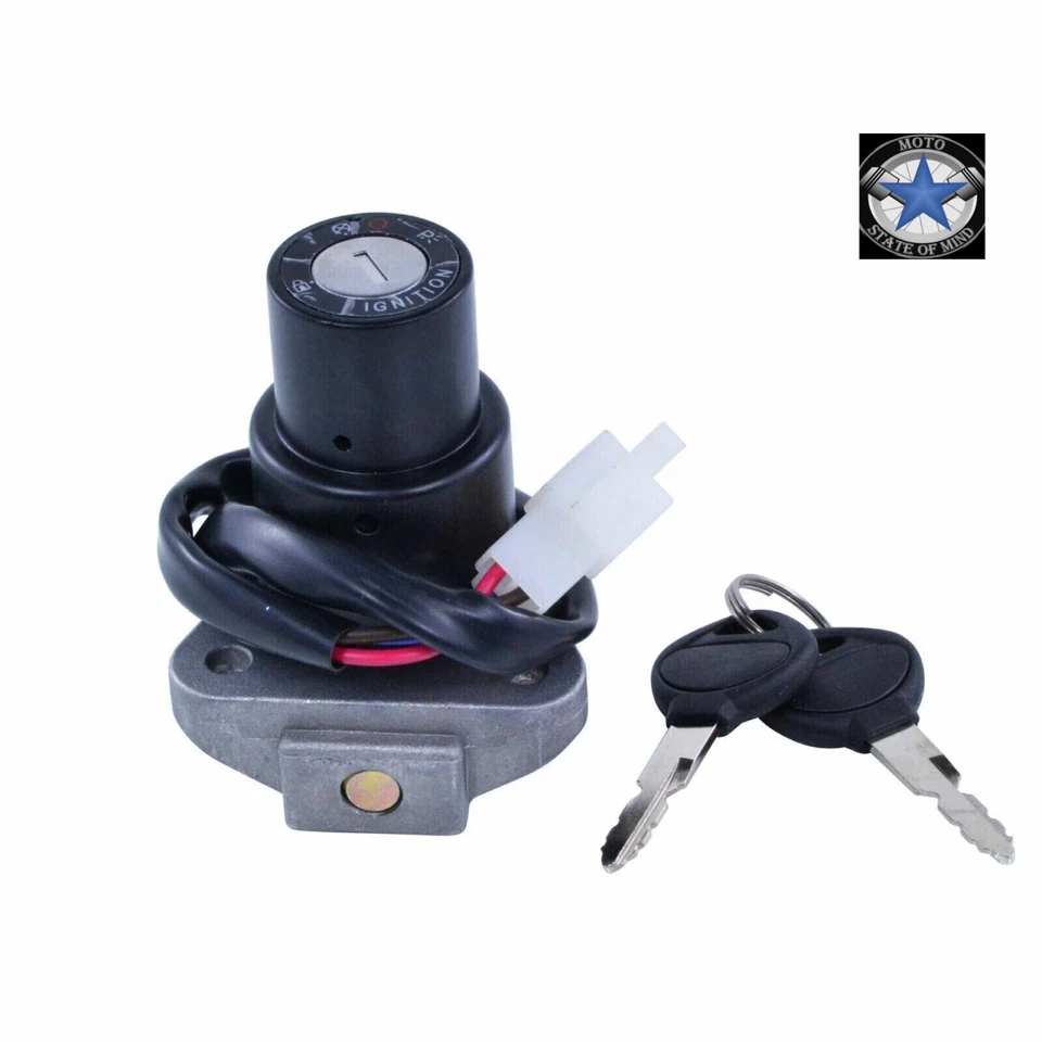 Interruptor de encendido con llaves para Yamaha FZR600R FZR750R FZR1000 Foto 1 de 2