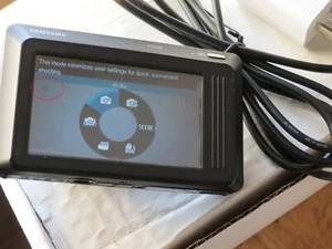 SAMSUNG DualView TL220  Digital Camera & Battery + USB Charger - WORKS but READ - Picture 1 of 8
