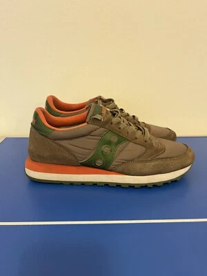 Zapatilla deportiva de entrenamiento triple SAUCONY Jazz - marrón y verde talla 9 - excelente Foto 1 de 4