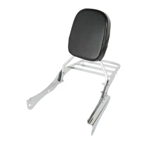 Backrest Sissy Bar Luggage Rack Fits For Honda Shadow Spirit VT750DC 01-03 05-07 - Picture 1 of 8