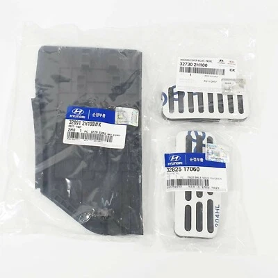 Pedales deportivos de aleación reposapiés de freno Accel 3EA para KIA FORTE y Koup 2010-2012 Foto 1 de 4