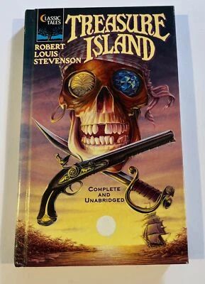 ROBERT LOUIS STEVENSON TREASURE ISLAND - Classic Tales - Hardcover - image 1 of 3