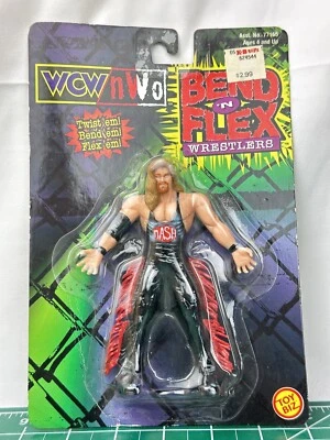 1999 年玩具 Biz Kevin Nash WCW NWO Bend N 硬度摔跤手 — 第 1/4 张图片