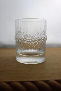 Iittala Glass NIVA Sherry Small Whiskey Glass (es) Finland Textured Clear 2.75 " - Picture 1 of 5