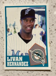 1998 Panini Venezuelan Sticker Livan Hernandez Florida Marlins Rare - Picture 1 of 1