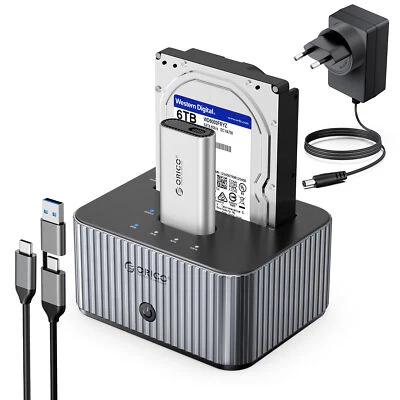 ORICO M.2 NVMe/SATA Hard Drive Docking Station USB-C Docking Station USB3.2 - Bild 1 von 4