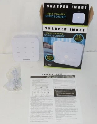 Sharper Image 1520023 Digital Tranquility Sound Soother 12 Relaxing Recordings - Image 1 of 4