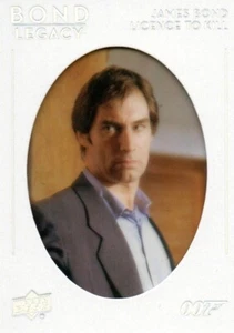 Tarjeta Upper Deck James Bond 2019: BL-35 Nivel 3 Timothy Dalton Bond Legacy Chase - Imagen 1 de 1