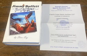 Jimmy Buffett Vol. 1 : The Man from Margaritaville Revealed HC Autographed W/COA - Picture 1 of 12