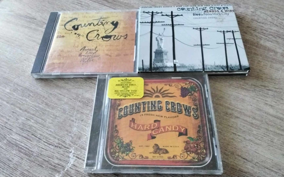 lotto 3 cd counting crows(live in new york doppio cd digipack) - come nuovo - Immagine 1 di 3