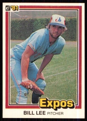 1981 Donruss Bill Lee Montreal Expos #211 - Image 1 of 2