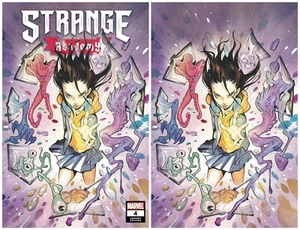 Strange Academy #4 Peach Momoko Virgin & Trade Set Marvel Comics - NM or Better - Picture 1 of 2