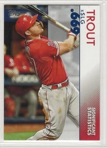 Mike Trout 2020 Topps Series 2 Significant Statistics insert SS-12 - Picture 1 of 1