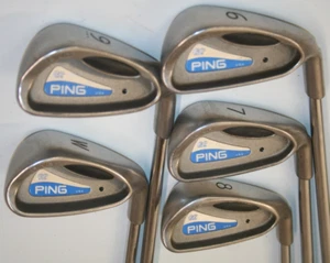 Ping G2 irons 6-PW with Ping stiff flex steel shafts - black dot - Picture 1 of 6