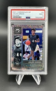 JALEN GREEN 2021-22 Chronicles Draft Picks PULSAR RC #4 Rockets PSA 9