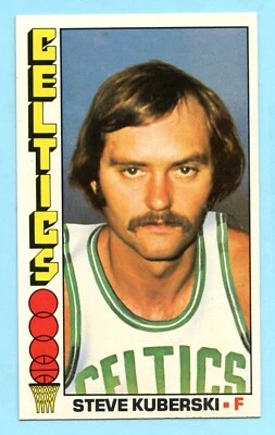 1976-1977 Topps NBA Card #54 Steve Kuberski Boston  Celtics - Image 1 of 2