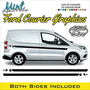 FORD COURIER ST Side Stripes RS Sport Decalcomans Pegatinas Gráficos GRATIS P&P 006 - Imagen 1 de 4