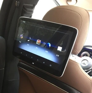 Headrest Monitor For Mercedes Benz Video Screen With Android Multimedia Player - Picture 1 of 7