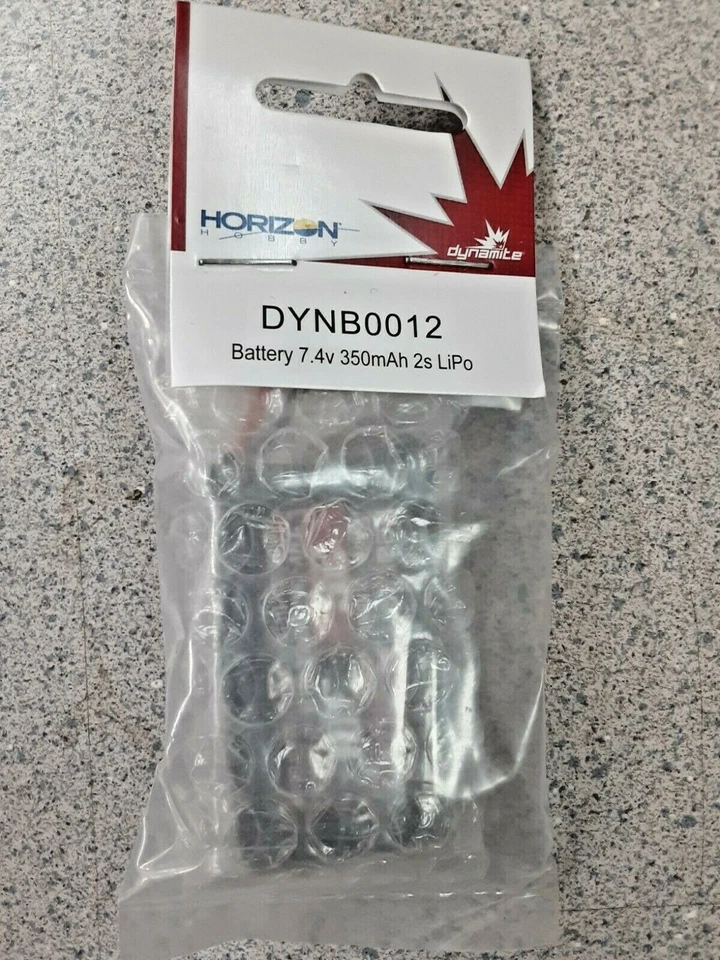 Dynamite 2s LiPo Battery (7.4v/350mAh) DYNB0012 Brand New!! - Image 1 of 2