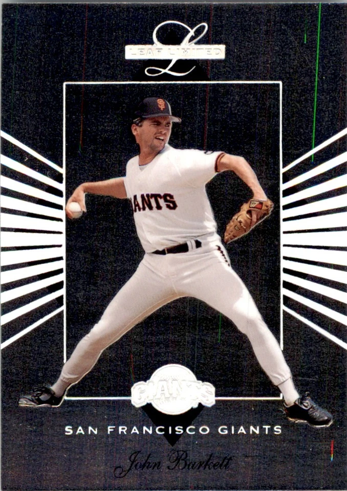 1994 LEAF LIMITED JOHN BURKETT SAN FRANCISCO GIANTS #157 - Image 1 of 2