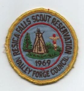 Parche Resica Falls Scout Reservation 1969 (Valley Forge Council), usado - Imagen 1 de 1