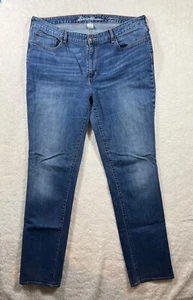 Eddie Bauer Jeans Herren 38x32 helle Waschung "Straight - leicht kurvig" Stretch - Bild 1 von 11