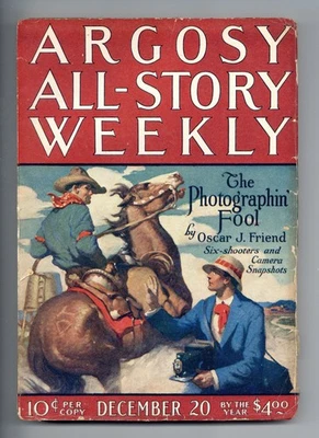 Argosy Part 3: Argosy All-Story Weekly Dec 20 1924 Vol. 165 #3 FN- 5.5 - Image 1 of 3