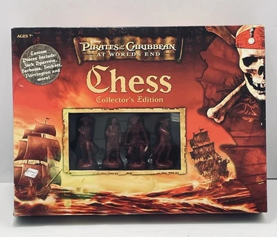 Disney Pirates of the Caribbean At Worlds End Chess Set Scarce - Image 1 of 4